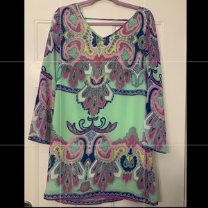 Pin Owl medium tunic dress